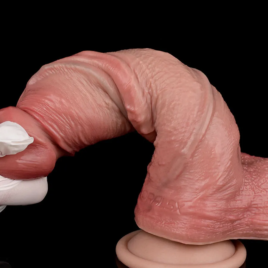 Dual Layer Silicone G Spot Dildo