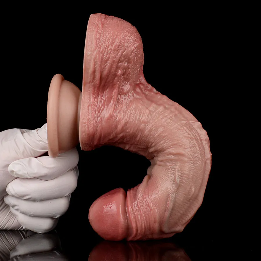 Dual Layer Silicone G Spot Dildo