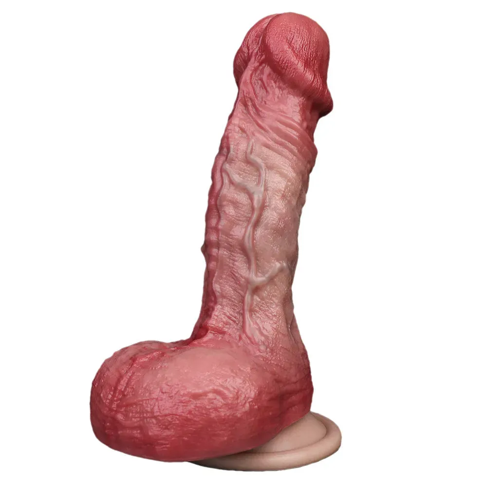 Dual-layer Silicone Small Dildo