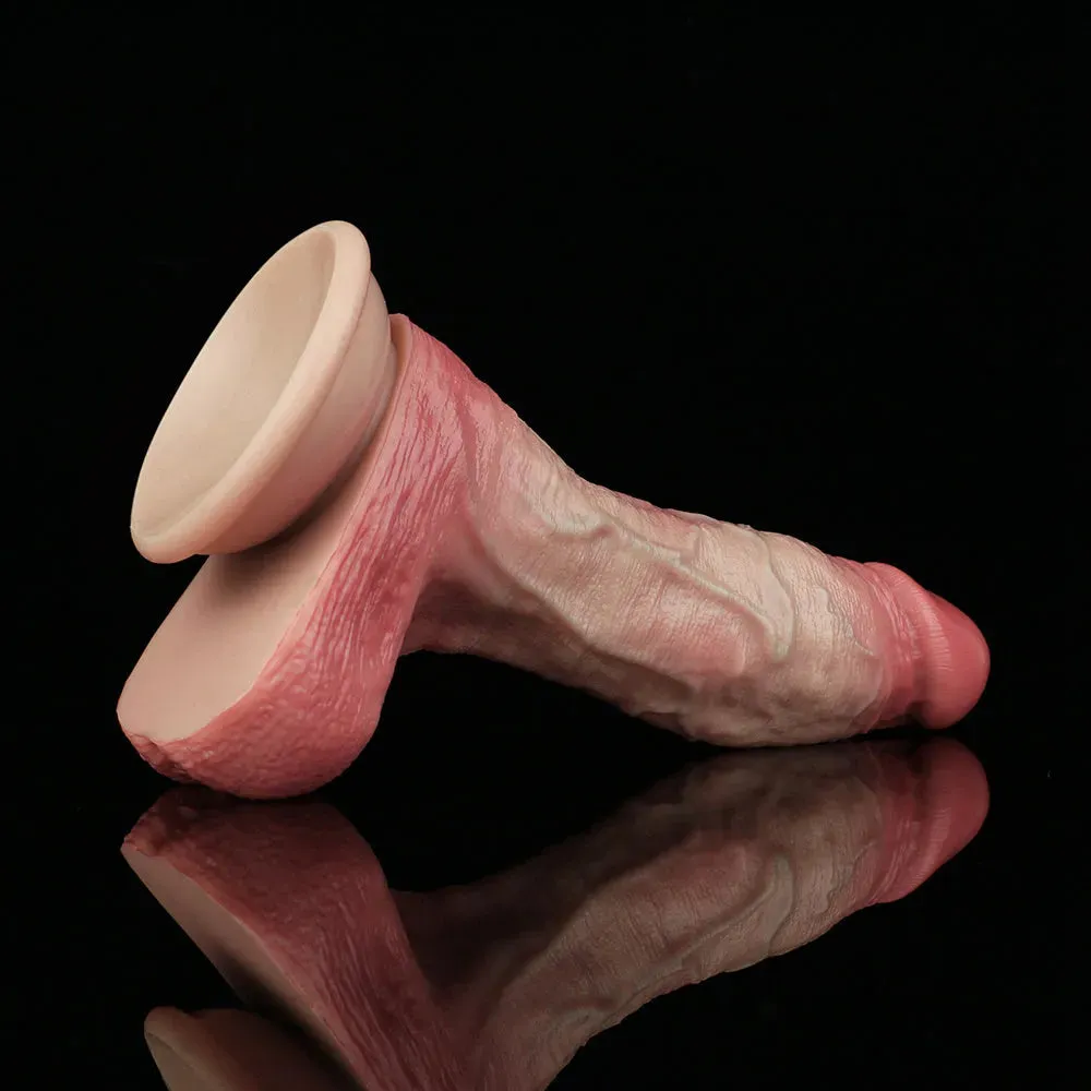 Dual-Layer Silicone Super Realistic Dildo