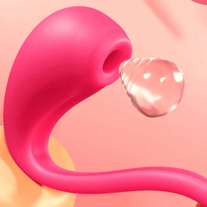 Dual Stimulation Love Egg Vibrator for Women