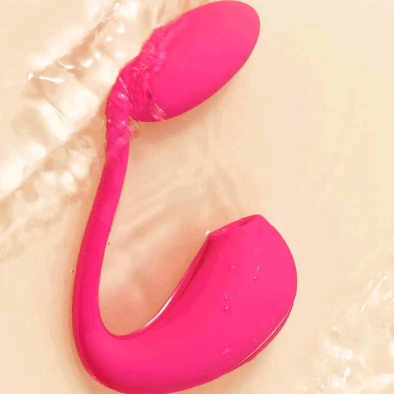 Dual Stimulation Love Egg Vibrator for Women
