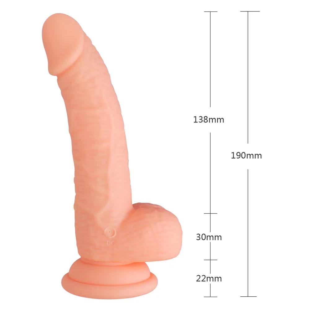 Escapade - Novice 5.5" Vibrating Silicone Dildo
