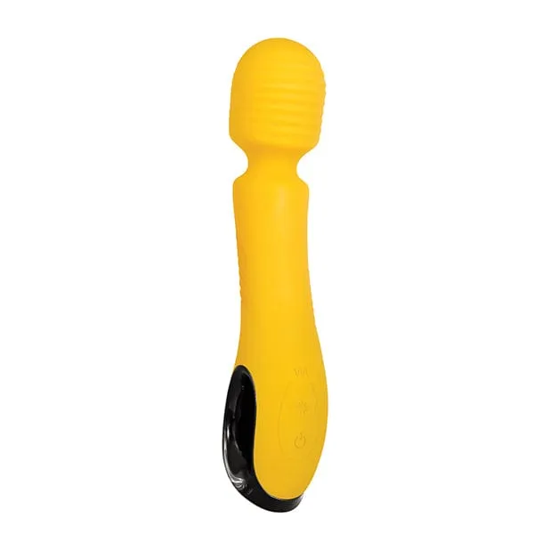 Evolved - Buttercup Silicone Rechargeable Wand Massager (Yellow)