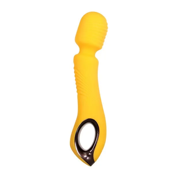 Evolved - Buttercup Silicone Rechargeable Wand Massager (Yellow)