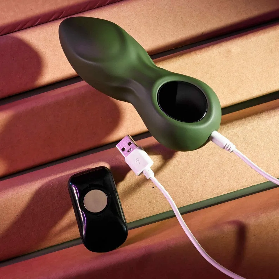 Evolved - Gender X My Secret Garden Vibrating Anal Plug (Green)