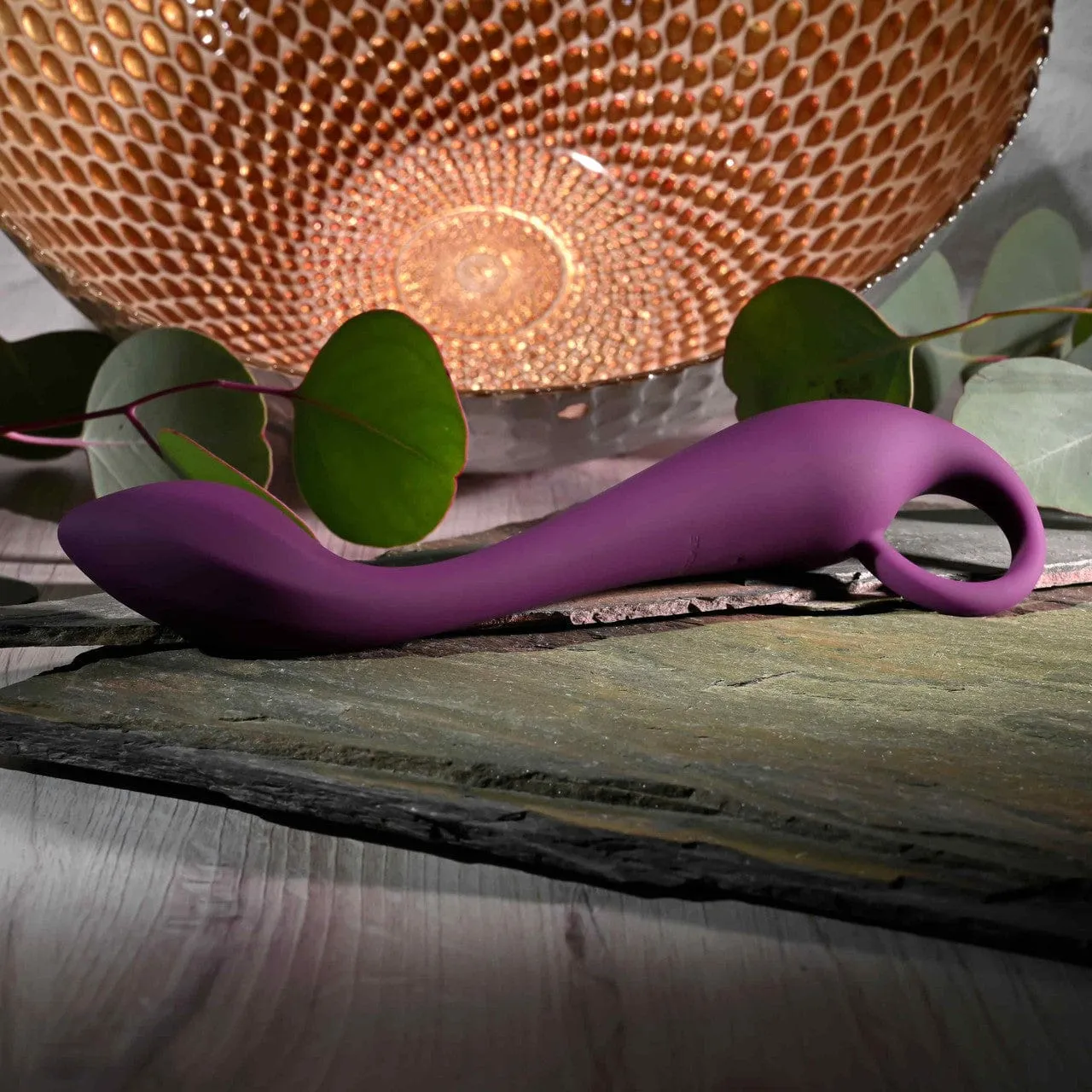 Evolved - Lochness G Spot Vibrating Dildo (Purple)
