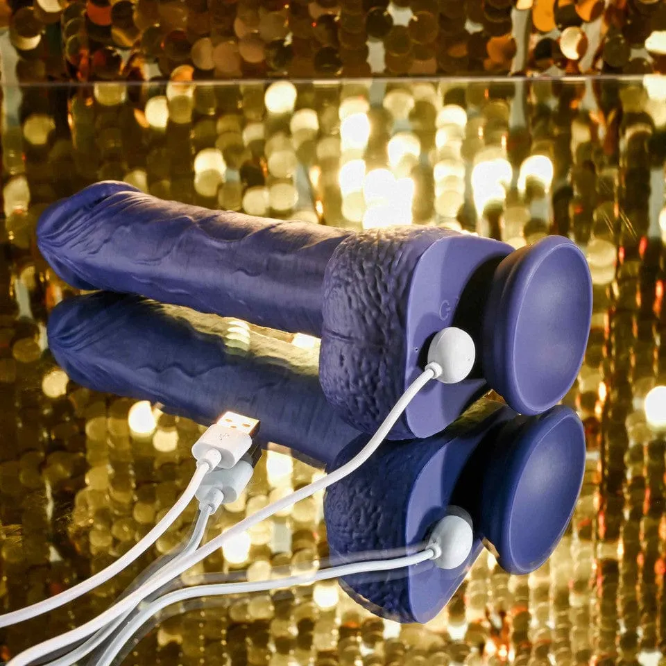 Evolved - Pleasure Rider Thrusting Vibrator (Purple)
