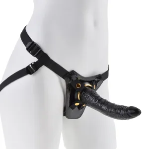 Fetish Fantasy Gold Designer Strap-On Harness & Dildo