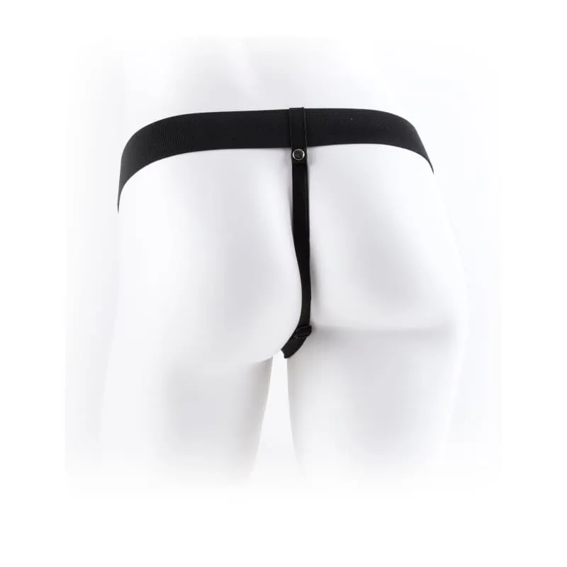 Fetish Fantasy Series 7-Inch Vibrating Hollow Strap-on With Balls