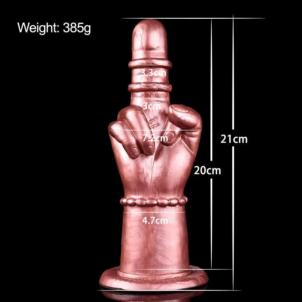 Finger Shape Silicone Dildo