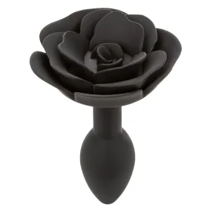 Forbidden Silicone Rose Anal Plug - Small