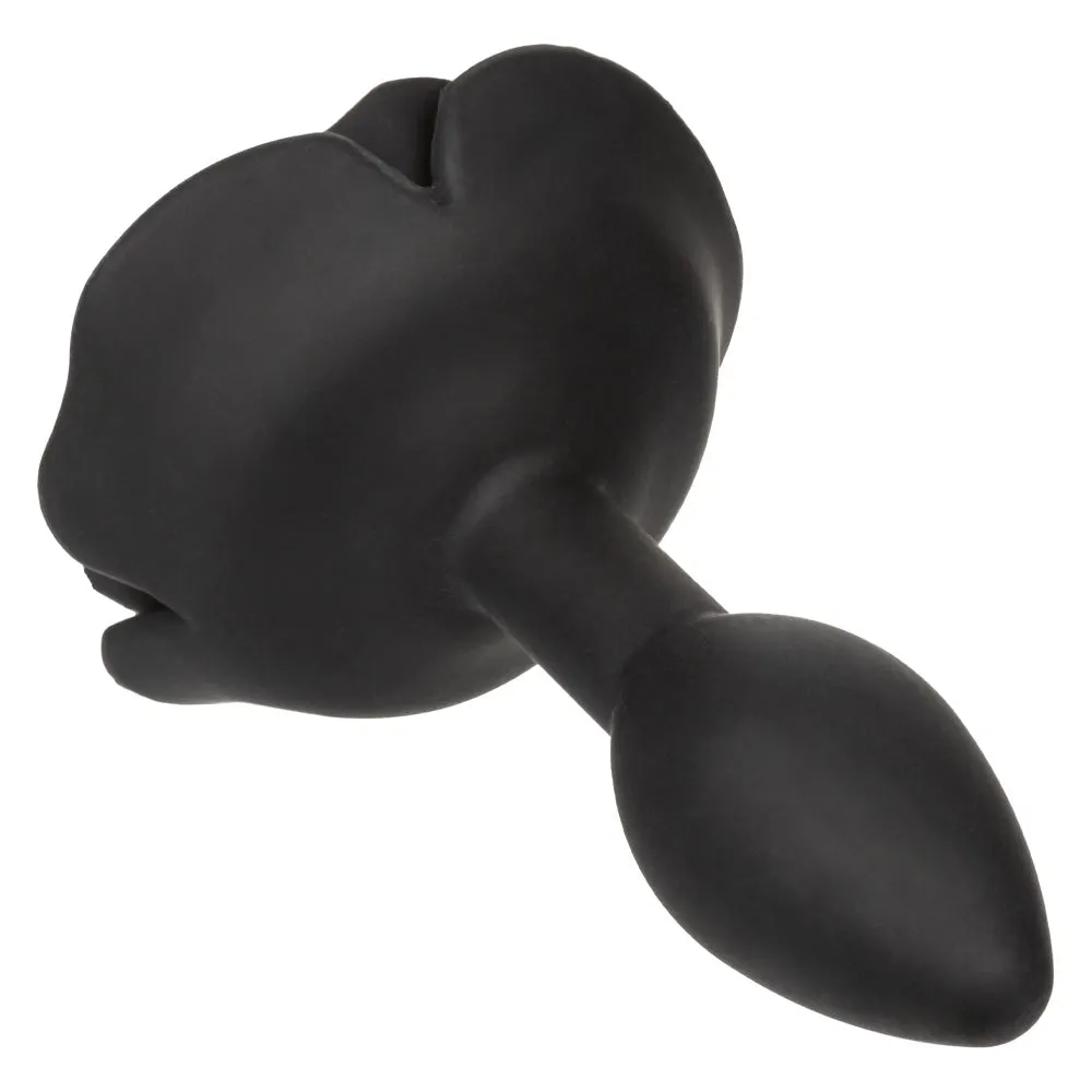 Forbidden Silicone Rose Anal Plug - Small