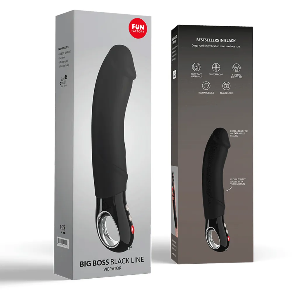 Fun Factory Big Boss Black Line Vibrator