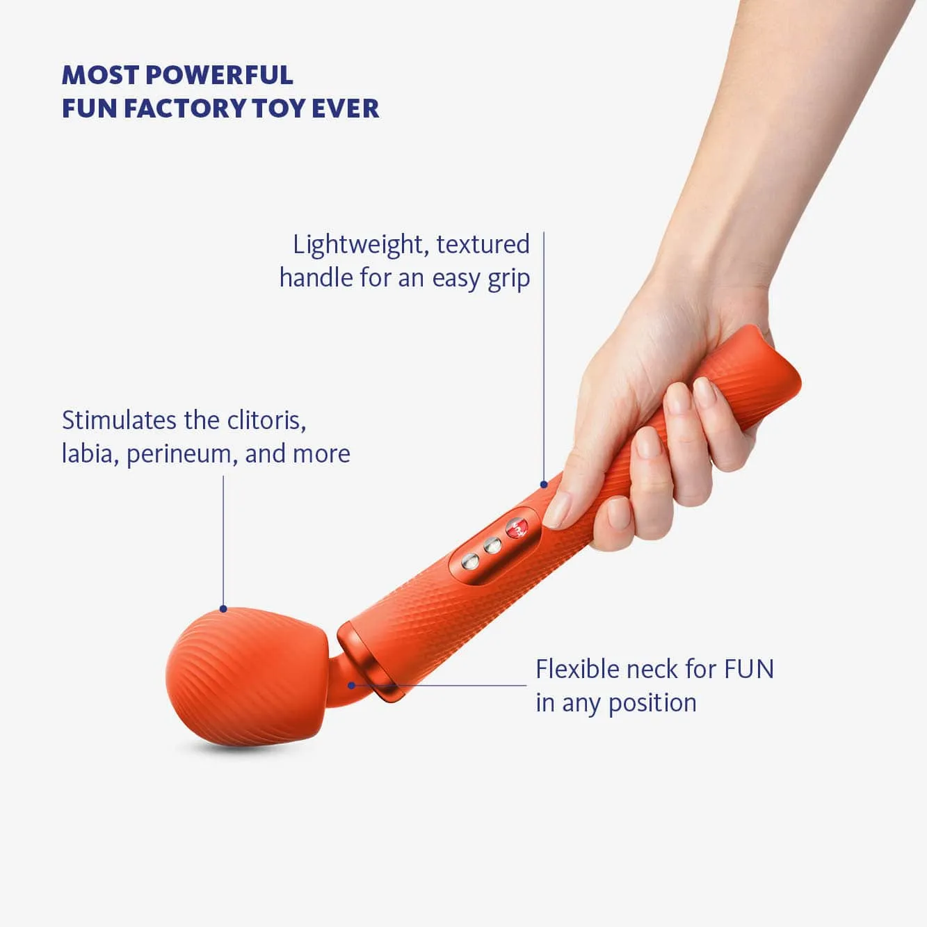 Fun Factory VIM Vibrating Body Wand Massager