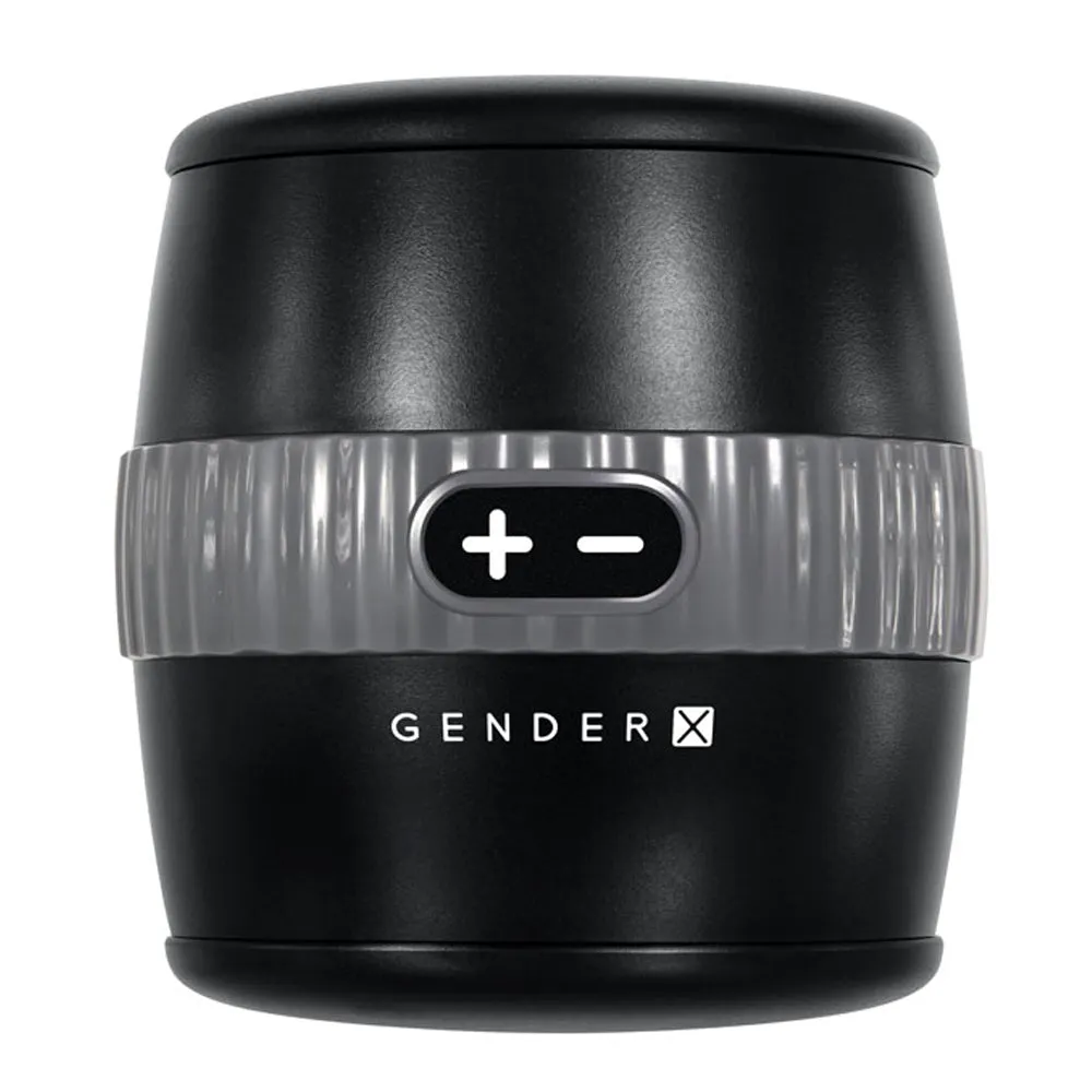 Gender X Barrel Of Fun Open-Ended Vibrating Masturbator