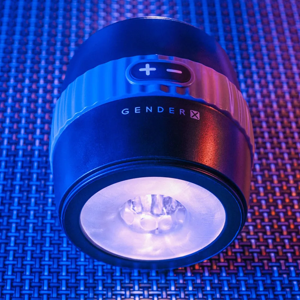 Gender X Barrel Of Fun Open-Ended Vibrating Masturbator