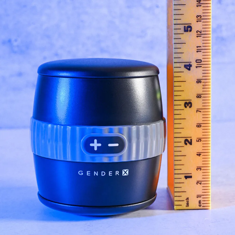 Gender X Barrel Of Fun Open-Ended Vibrating Masturbator