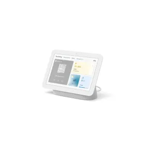 Google GA01331-US Nest Hub 2nd Gen - Smart Home Speaker and 7" Display with Google Assistant - Chalk