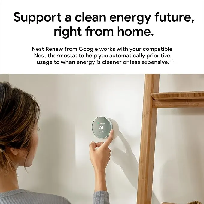 Google Nest Thermostat WiFi (New)