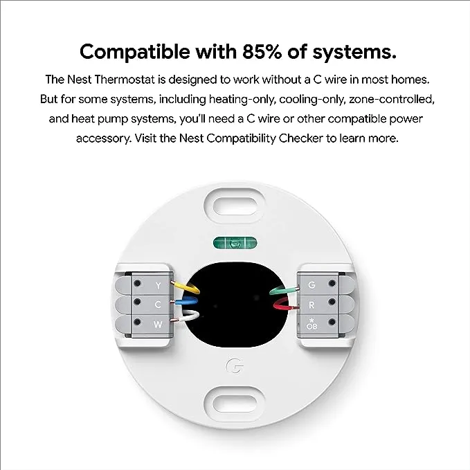 Google Nest Thermostat WiFi (New)