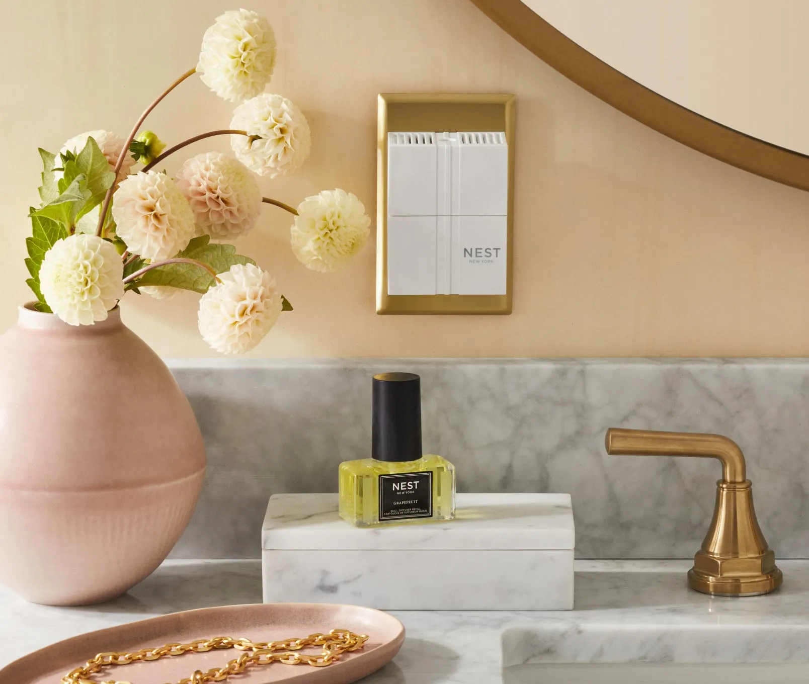 Grapefruit Wall Diffuser Set
