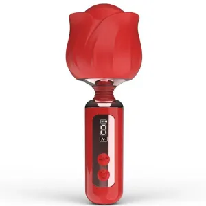 Handheld Rose Clit Stimulating Vibrator