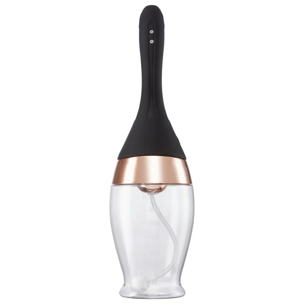 Health and Wellness - Vibrating Deluxe Enema Douche Featuring 360 Clean!