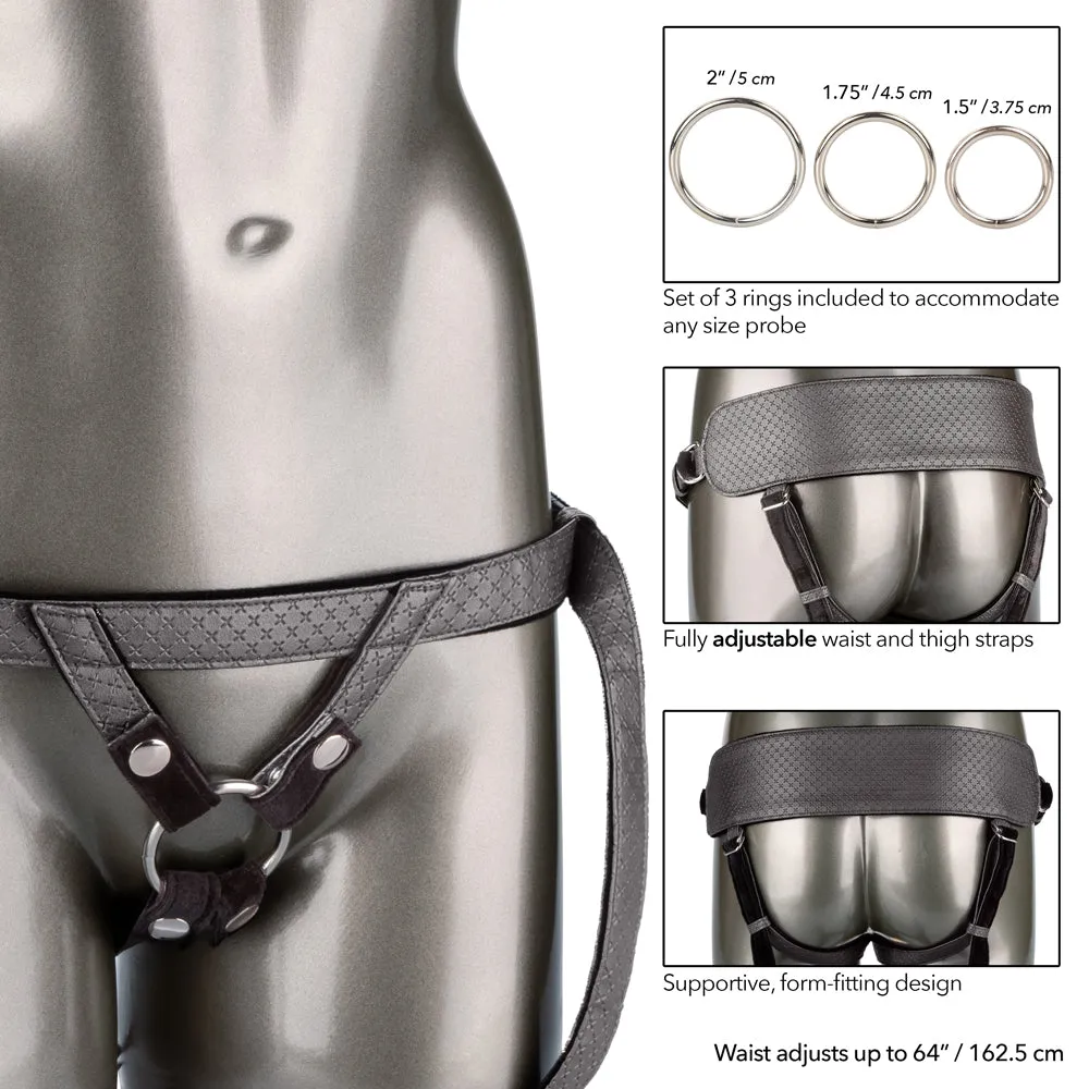 Her Royal Harness The Royal Ultra-Soft Strap-On Harness & Dildo Set