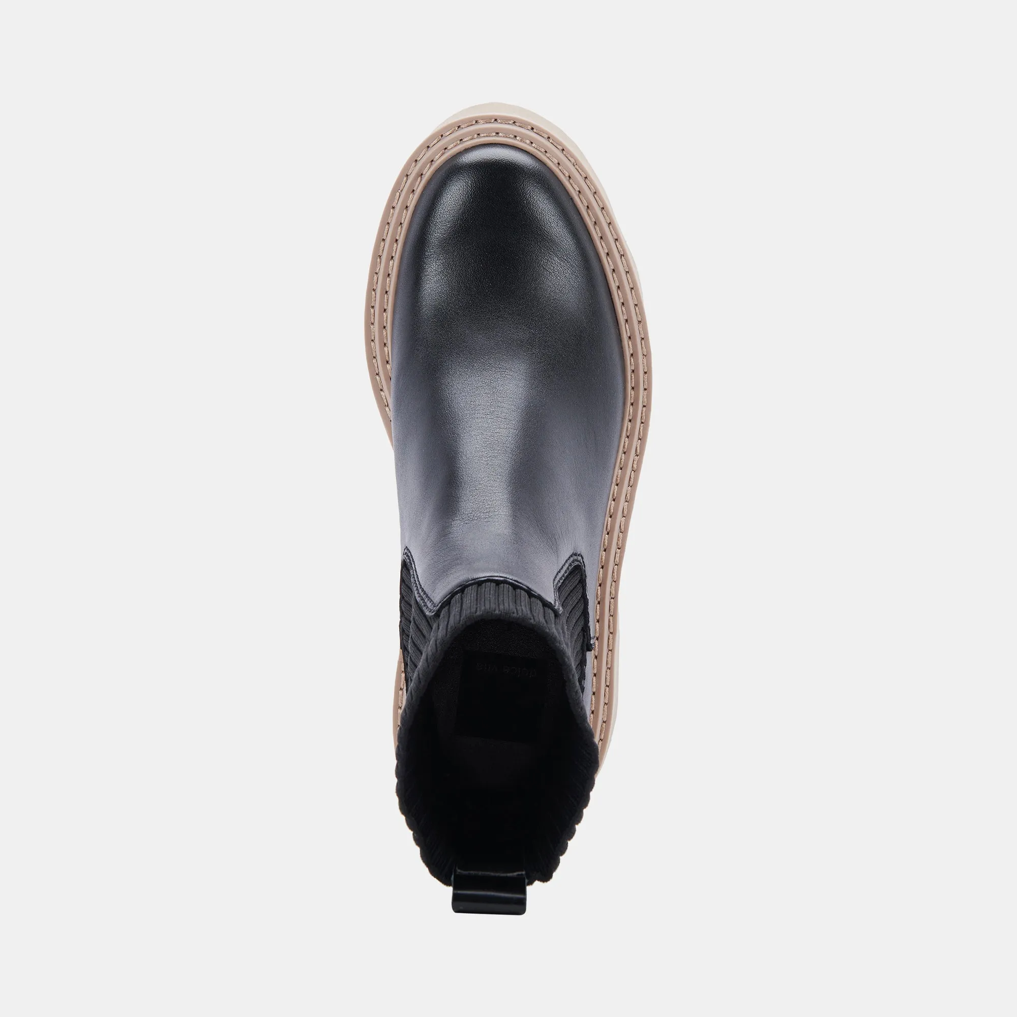 HOVEN H2O BOOTS ONYX LEATHER - re:vita