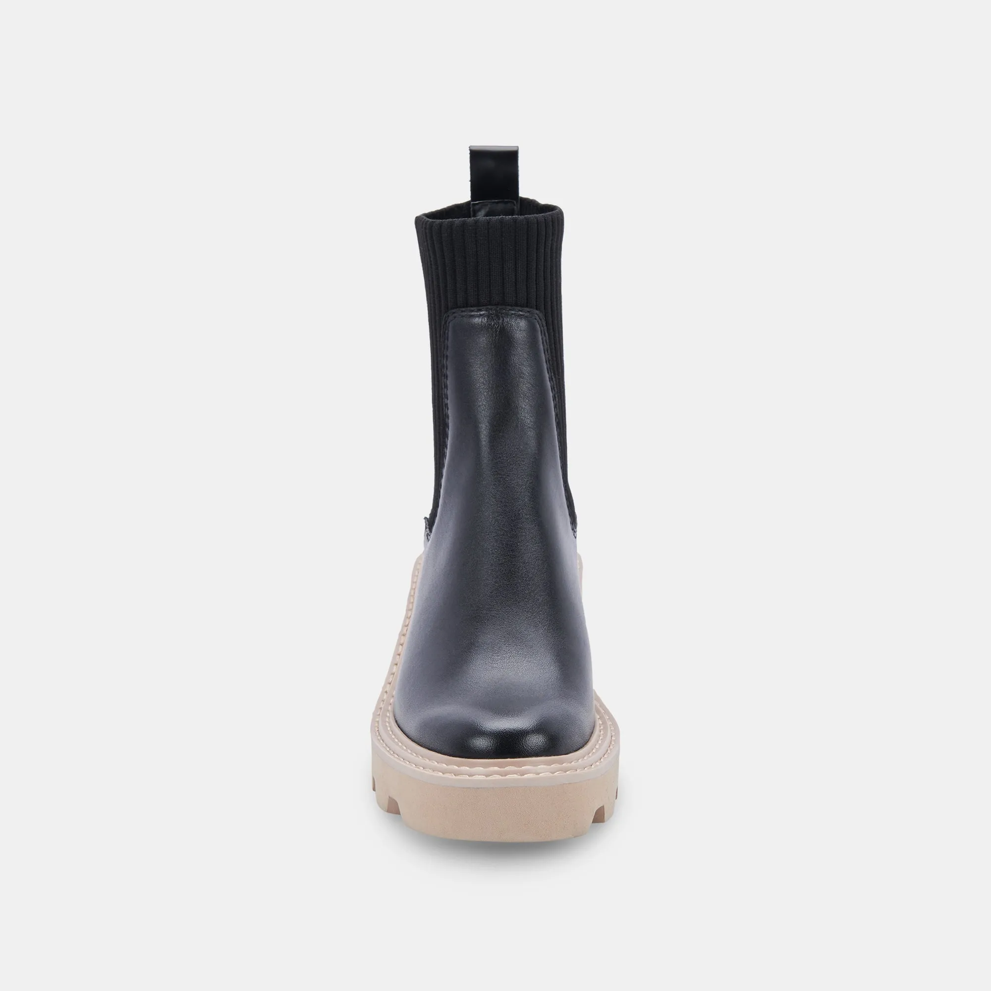 HOVEN H2O BOOTS ONYX LEATHER - re:vita