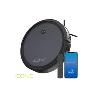 Iconic Smartclean 2000 Robovac - Wifi Robotic Vacuum With App And Remote Control 8788JCP - BLACK ONE SIZE