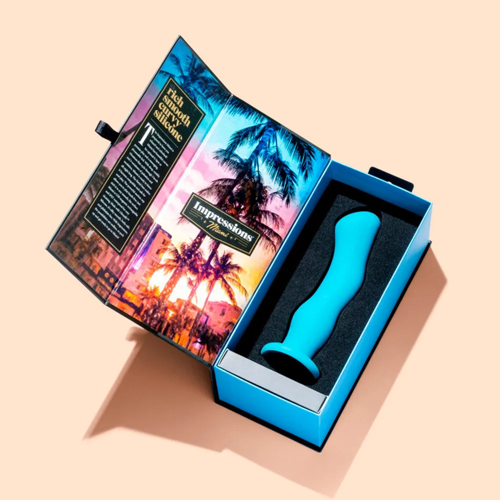 Impressions Miami Vibrating Bulbous Dildo With Suction Cup