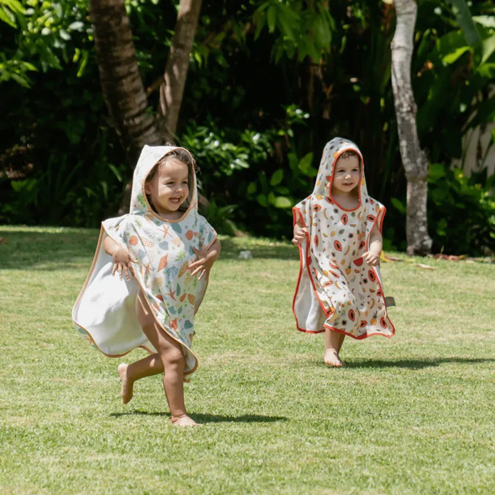 IZIMINI Clementine Beach Poncho