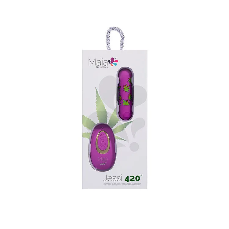 Jessi 420 Remote Controlled Bullet Vibrator