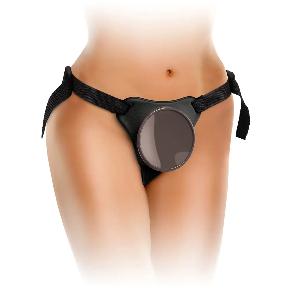 King Cock Elite Ultimate Vibrating Silicone Body Dock Strap-On Kit