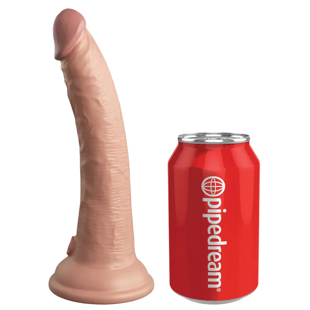 King Cock Elite Ultimate Vibrating Silicone Body Dock Strap-On Kit