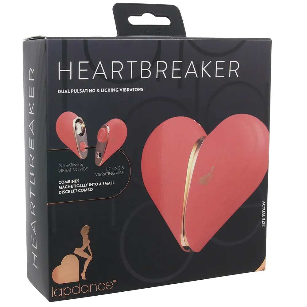 Lapdance Heartbreaker Dual Pulsating & Licking Vibe