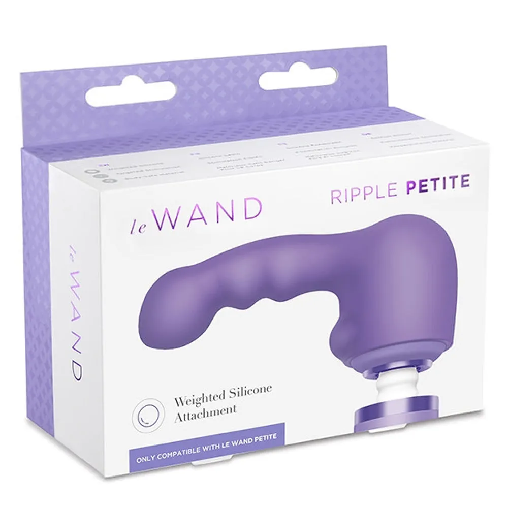 Le Wand Petite Ripple Weighted G-Spot & P-Spot Attachment