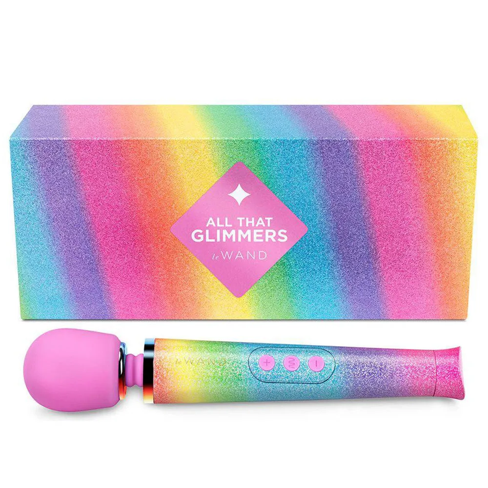 Le Wand Rainbow Ombre Petite Rechargeable Vibrating Massager