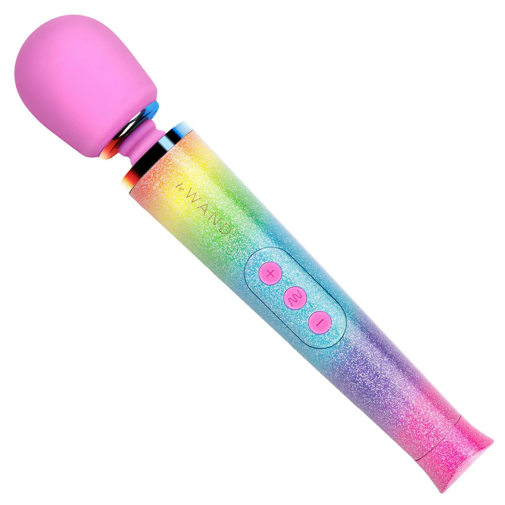 Le Wand Rainbow Ombre Petite Rechargeable Vibrating Massager