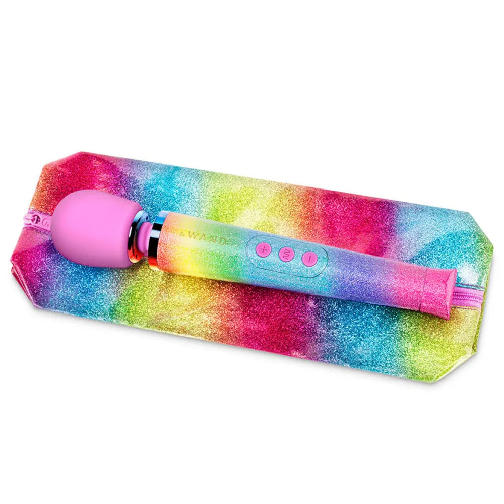 Le Wand Rainbow Ombre Petite Rechargeable Vibrating Massager