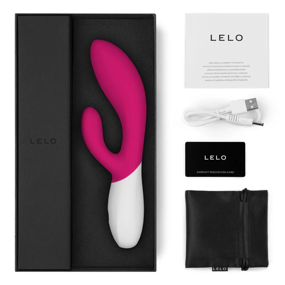 Lelo Ina Wave 2 Come-Hither G-Spot Stroking Rabbit Vibrator