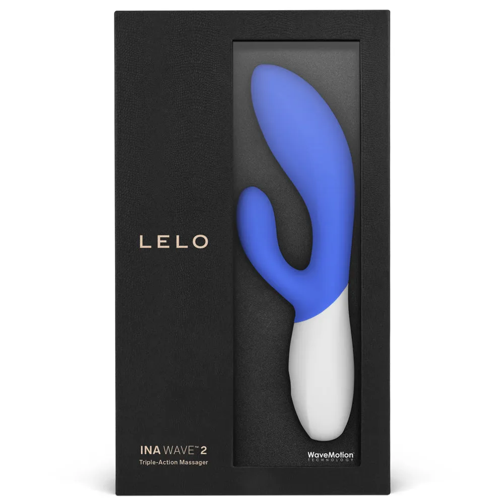 Lelo Ina Wave 2 Come-Hither G-Spot Stroking Rabbit Vibrator