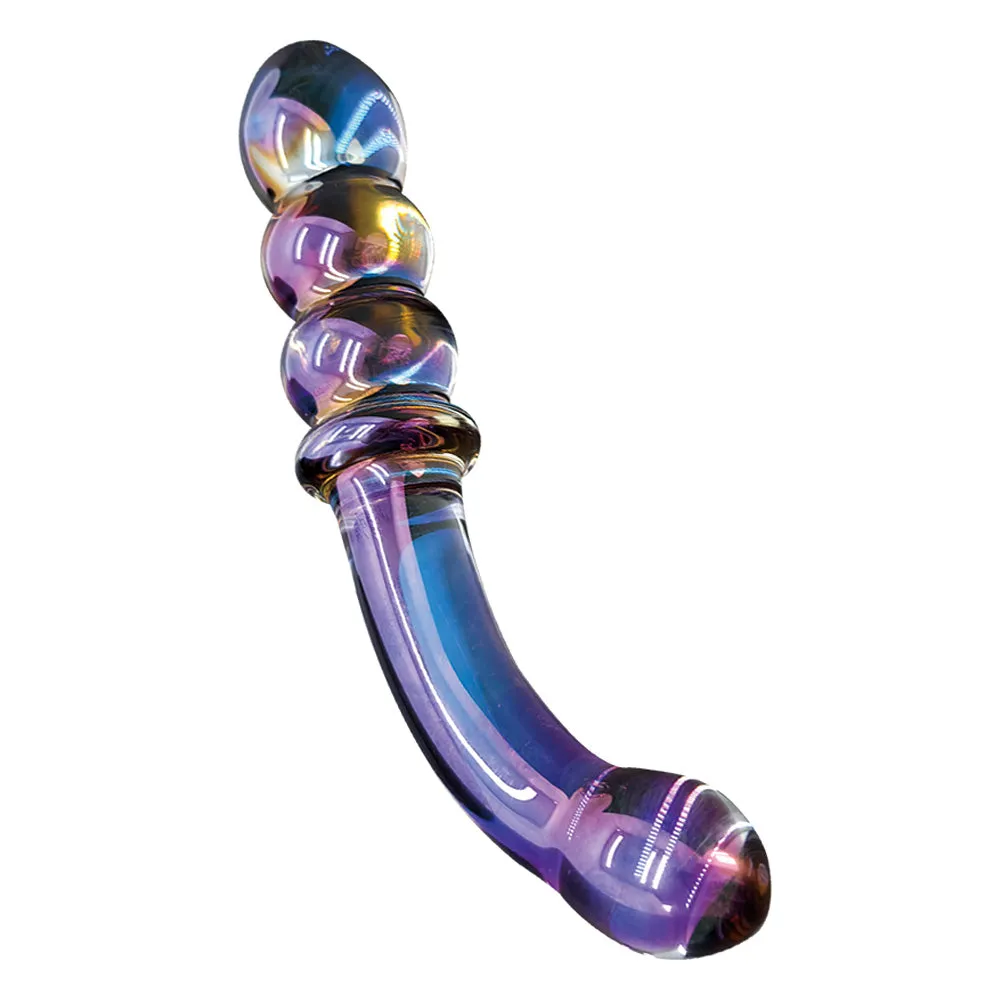 Leto Magic Glass Double-Ended G-Spot & Prostate Dildo