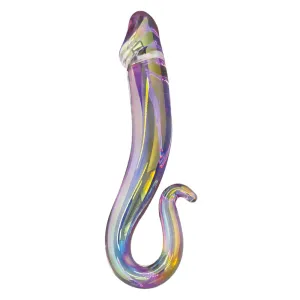 Leto Magic Glass Phallic Dildo With Ergonomic Handle