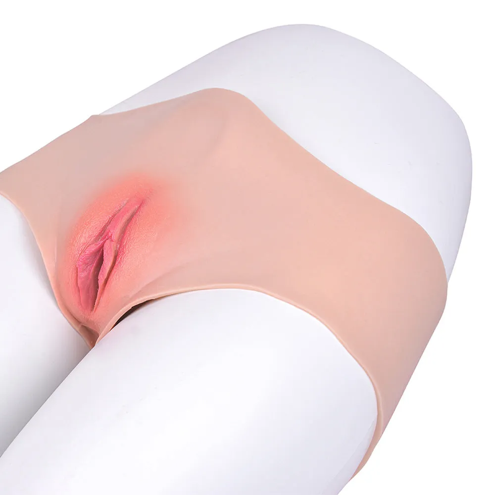 Leto Realistic Silicone Vagina Gaff Panties With Textured Tunnel