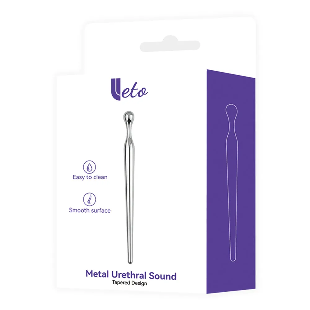 Leto Tapered Metal Urethral Dilator Plug Sound