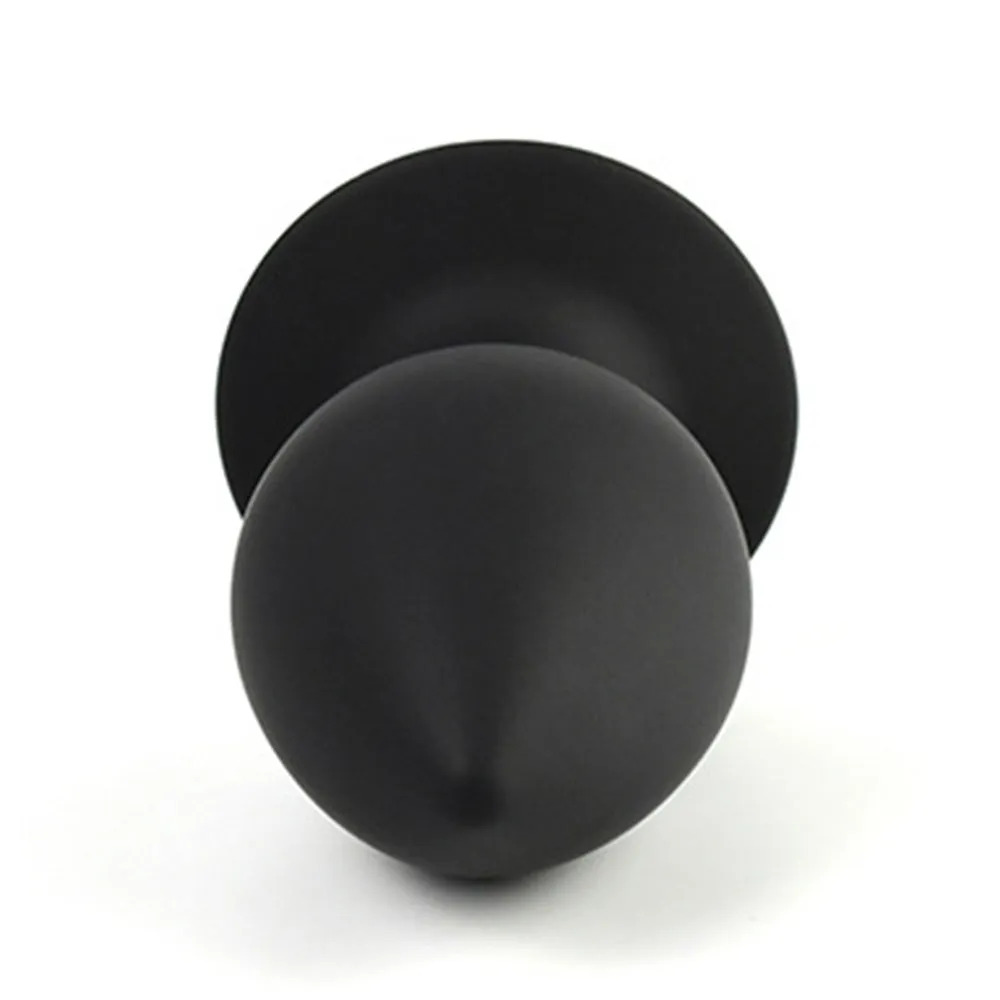 Leto Trove Girthy Silicone Anal Plug With Suction Cup - Medium