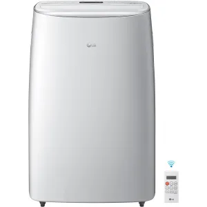 LG Electronics LP1419IVSM 14,000 BTU (10,000 BTU, DOE) Portable Air Conditioner, Wi-Fi with LCD Remote in White